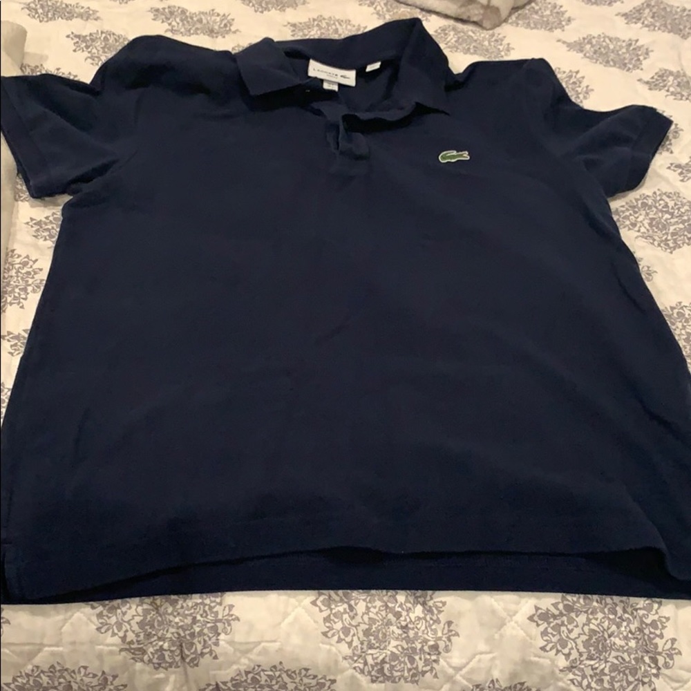 EUC men’s slim fit Lacoste polo